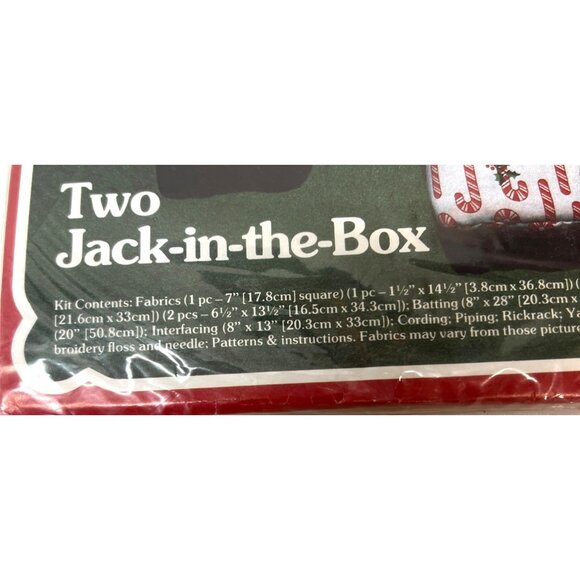 Two Jack-In-The-Box Ornament Kit By Yours Truly - Picture 2 of 4